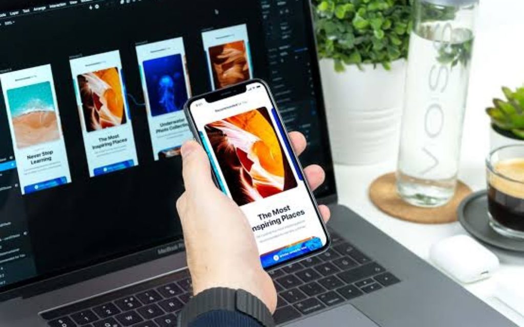 Final mobile app with clean UI UX design and smooth user experience